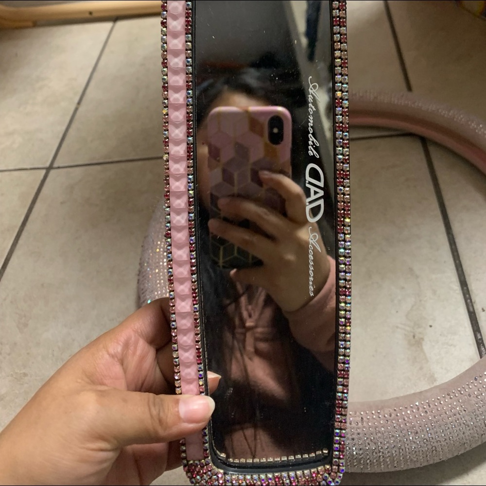 Car mirror attachment